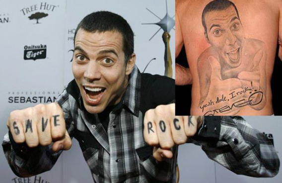 Is anyone surprised that the Jackass star has a fullback tattoo of 