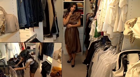 Kim Kardashian Closet Design Ideas