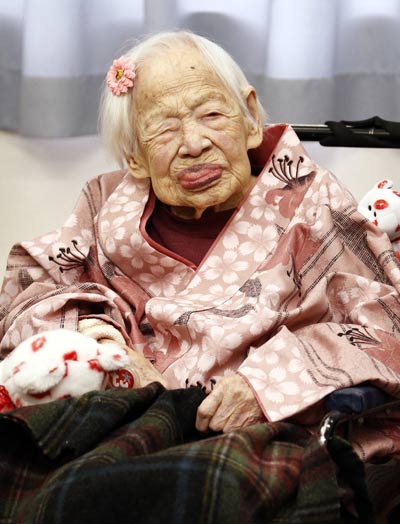Worlds oldest person: 117-year-old Misao Okawa no more - Emirates.