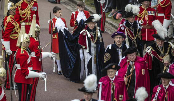 What is the Order of the Garter and who are the members?