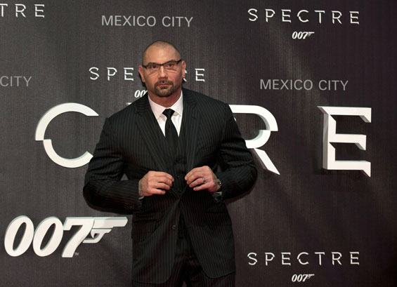Dave Bautista (Batista) - SPECTRE in Mexico City