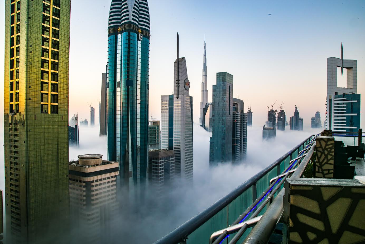 UAE weather Fog over Dubai News Emirates Emirates247