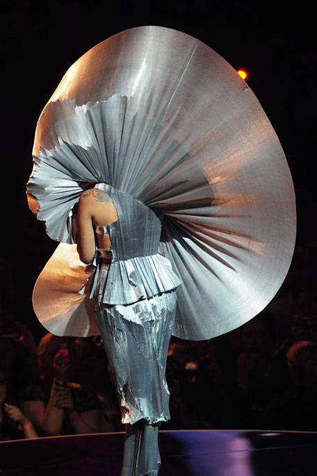 Go Gaga over this crazy fashionista's MTV parade - Entertainment ...