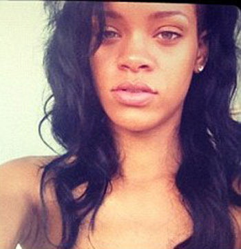 Rihanna sheds her fake stuff to show real her - News in Images ...