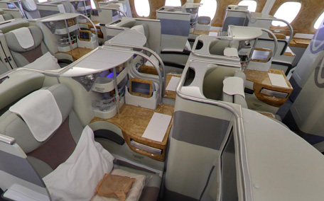 emirates virtual tour a380