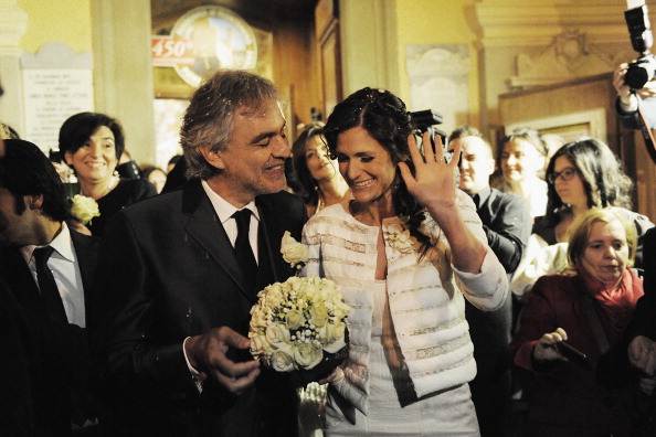 Andrea Bocelli marries old love Veronica Berti 
