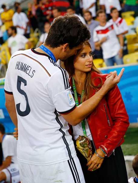 World Cup: Germany WAGs run riot at Rio as Argentina go down ...