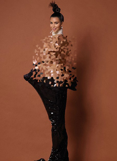  Break The Internet Kim Kardashian Goes Too Far With Photoshoot 