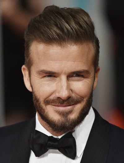Men in Black: Dapper David Beckham, loner Tom Cruise at Bafta ...