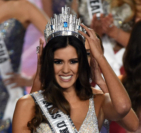 Winning moment: Miss Universe 2014 is Miss Colombia Paulina Vega ...
