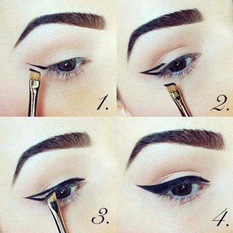 rustfri Vejrudsigt plads Beauty tip of the week: How to draw perfect winged eyeliner - Lifestyle -  Emirates24|7