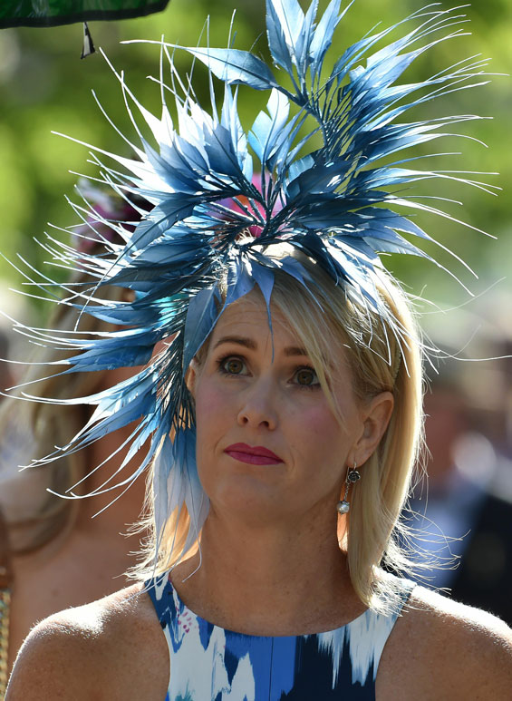 Melbourne Cup Spectacular hats for racing extravaganza