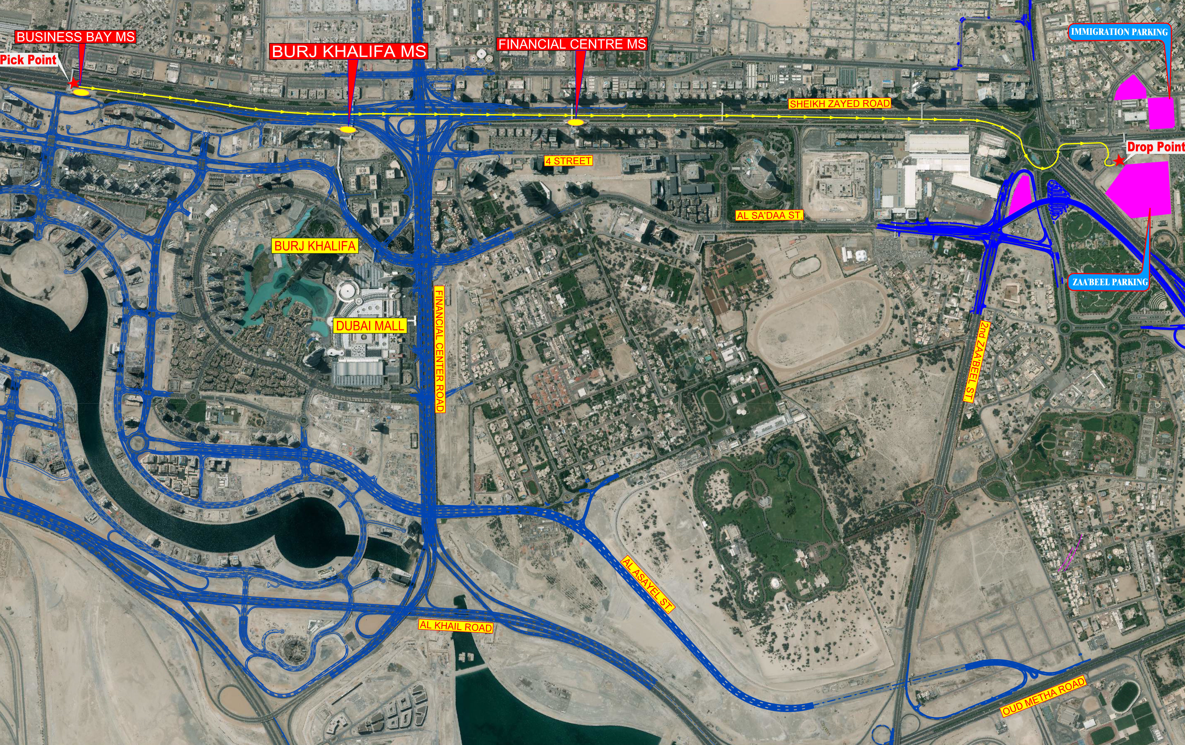 New Year Eve traffic plan in Dubai - Emirates 247