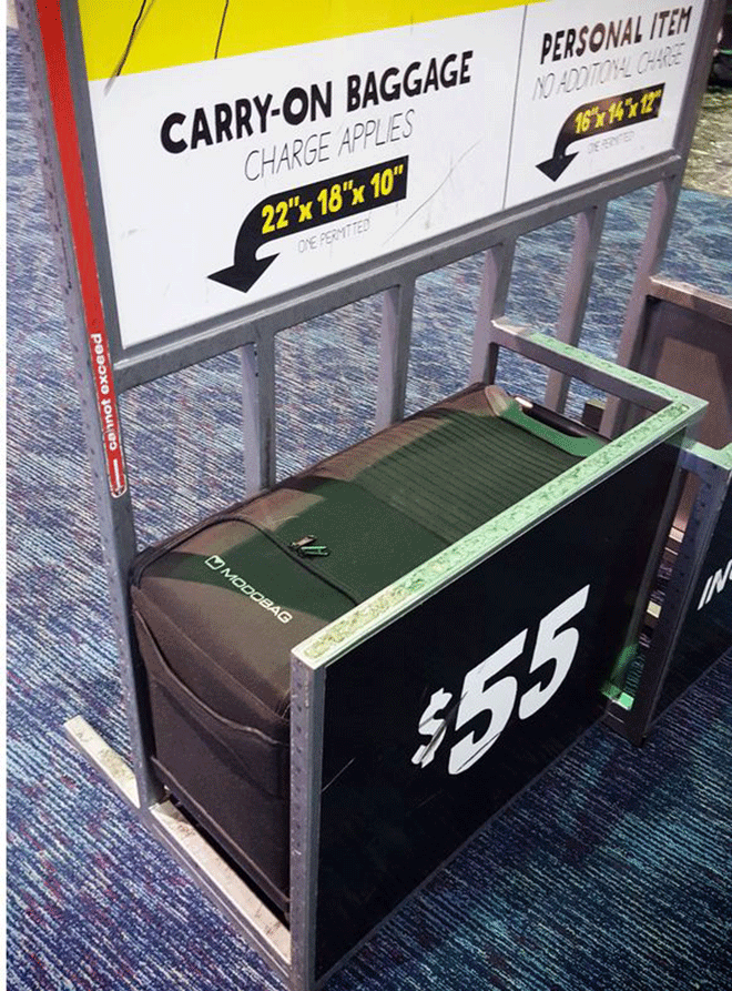 Zip through airport terminals riding on motorised suitcase - Lifestyle ...