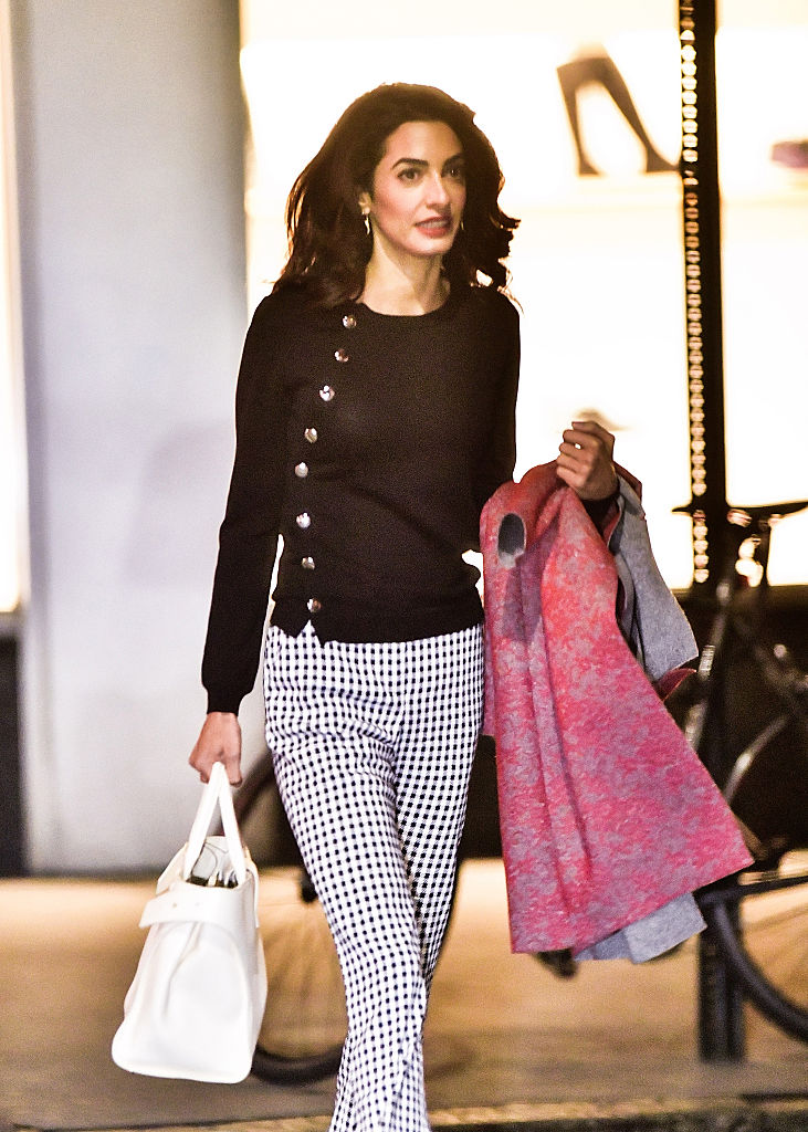 Amal Clooney Looks Elegant On Walk Through New York Entertainment