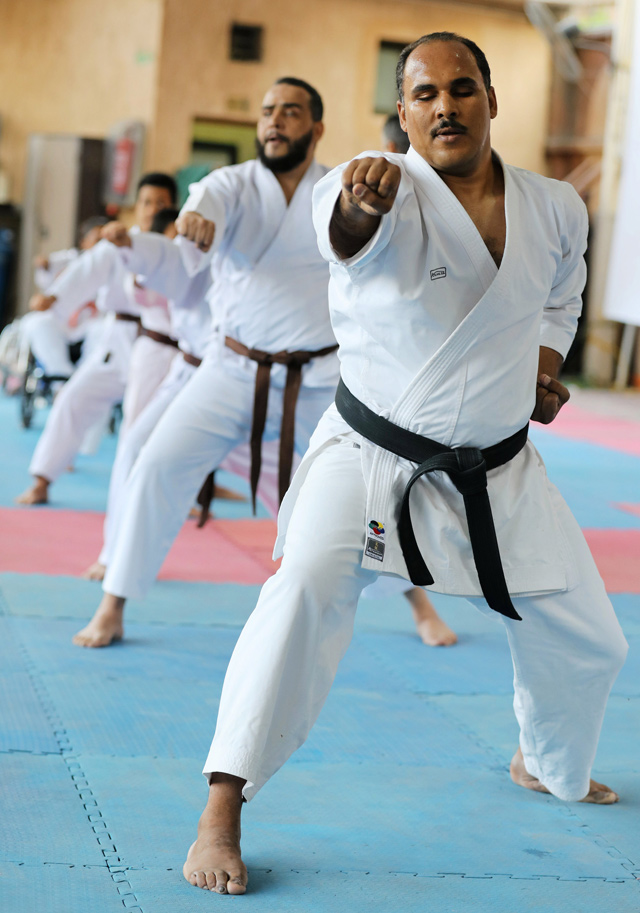 Blind Egyptian Karate Instructor Gives Disability The Chop Lifestyle Emirates24 7